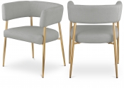 534Grey-C Double Chair