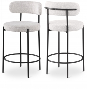 877Cream-C Double Chair