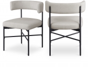 928Beige-C Double Chair