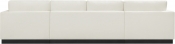689Cream-Sectional alternate view 3