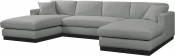 689Grey-Sectional alternate view 2