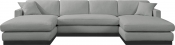 689Grey-Sectional alternate view 4
