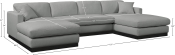 689Grey-Sectional Dim