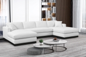 689White-Sectional alternate view 1