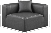 668Grey-Corner Dim