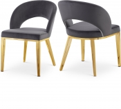 765Grey-C Double Chair