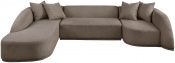 685Brown-Sectional alternate view 3