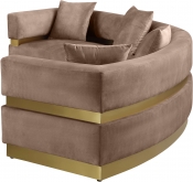 694Brown-Sectional alternate view 3