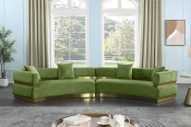 694Olive-Sectional alternate view 1