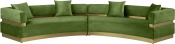 694Olive-Sectional alternate view 2