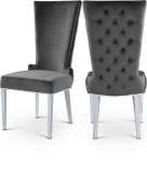 729Grey-C Double Chair