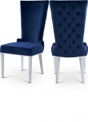 729Navy-C Double Chair