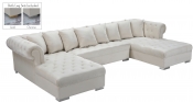 698Cream-Sectional alternate view 1
