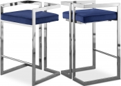 909Navy-C Double Chair