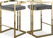 912Grey-C Double Chair