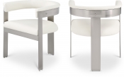 726Cream-C Double Chair