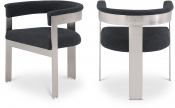 727Black-C Double Chair