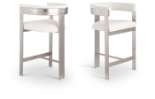 738Cream-C Double Chair