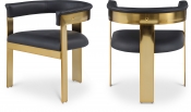831Black-C Double Chair