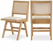 896Cream-SC Double Chair
