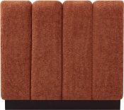 124Cognac-Armless alternate view 2
