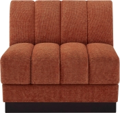 124Cognac-Armless alternate view 3