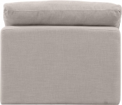 141Beige-Armless alternate view 2