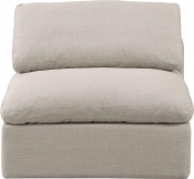 141Beige-Armless alternate view 3