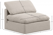 141Beige-Armless Dim