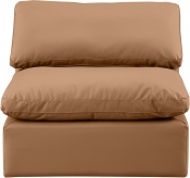 146Cognac-Armless alternate view 3