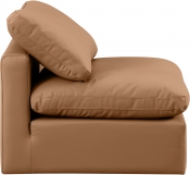 146Cognac-Armless alternate view 4