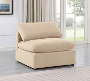147Beige-Armless alternate view 1