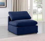 147Navy-Armless alternate view 1