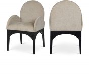 378Beige-AC Double Chair