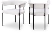 410Cream-C Double Chair