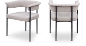 420Taupe-C Double Chair