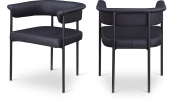 427Black-C Double Chair