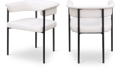 427Cream-C Double Chair
