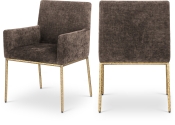 11002Brown-C Double Chair