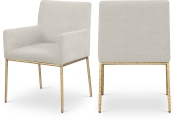 11002Cream-C Double Chair
