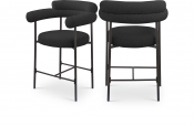 986Black-C Double Chair