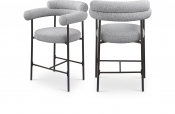 986Grey-C Double Chair
