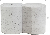 99084White-2D Dim