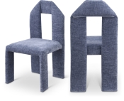 998LtBlu-C Double Chair