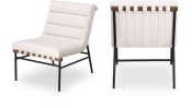 416Cream Double Chair