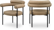 847Tan-C Double Chair