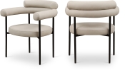 847Taupe-C Double Chair