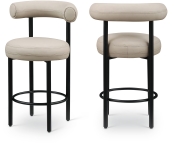 898Taupe-C Double Chair