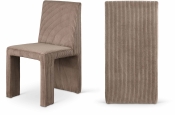 757Brown-C Double Chair