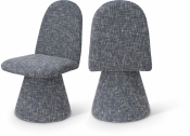 869Blue-C Double Chair